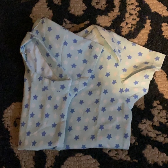 Blue stars onesie Tiny Tillia by AVON - Picture 3 of 4